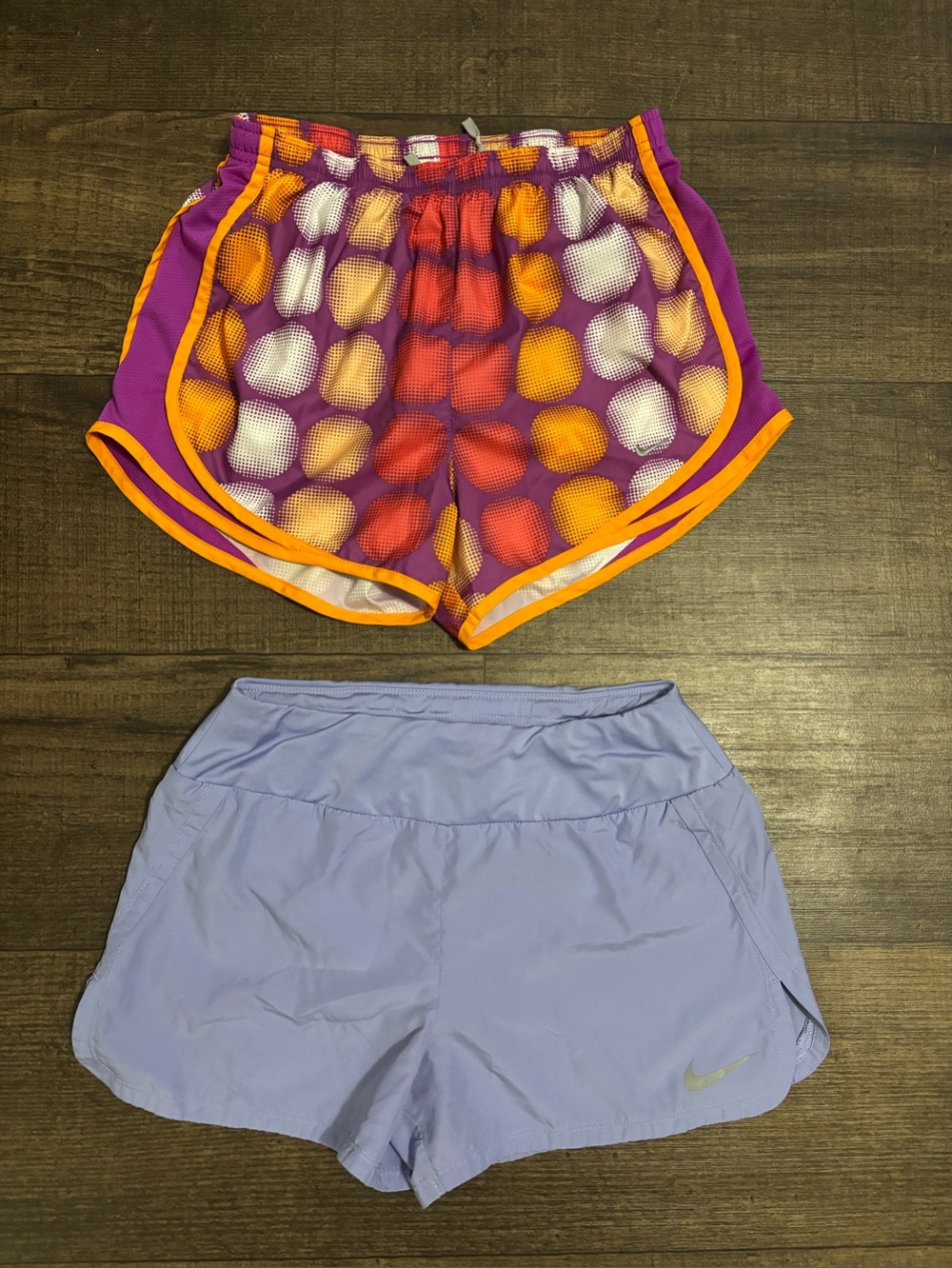 NIKE Dry Fit Running Shorts 2 Pieces Bundle Size S